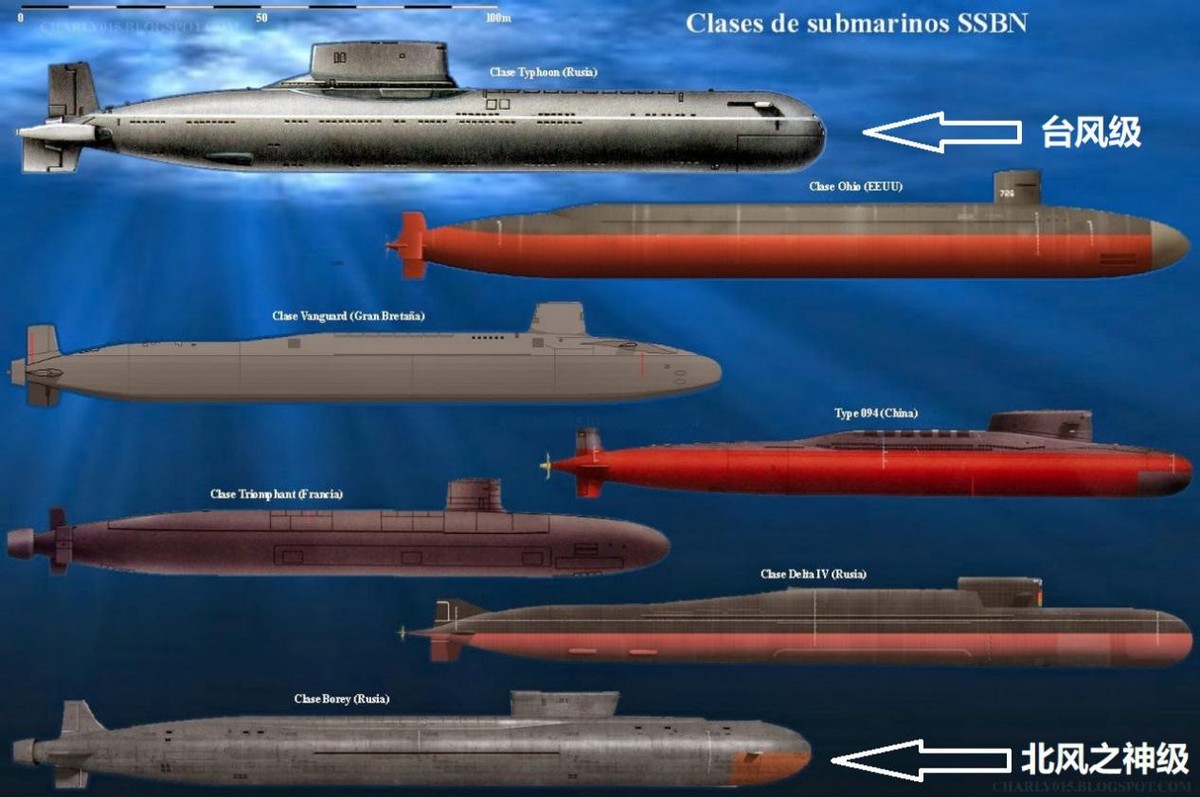 世界十大核潜艇排名，中国核潜艇现在处于什么水平(附2023年最新排行榜前十名单)