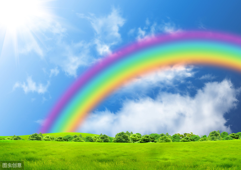 彩虹的七种正确颜色(彩虹从内到外七种颜色正确的搭配顺序)插图