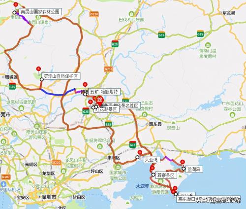 惠州旅游必去十大景点(惠州好玩的自驾旅游路线景点推荐)插图1